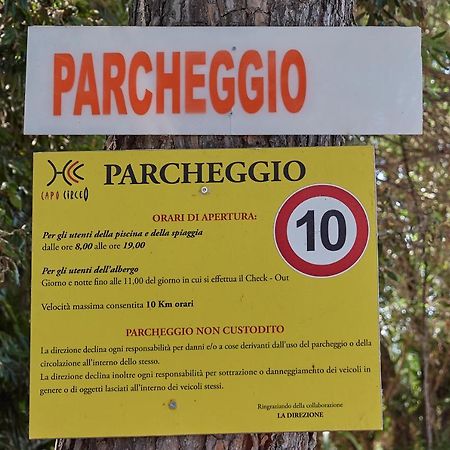 Hotel Capo Circeo Centro Benessere & Padel San Felice Circeo Eksteriør bilde
